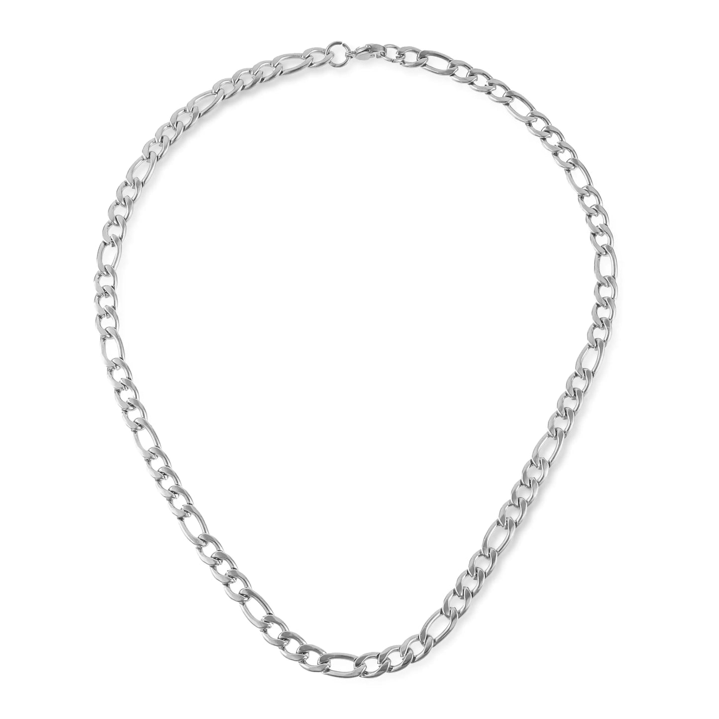 Αλυσίδα λαιμού Mar & Mar Figaro (Denver-Silver) από ανοξείδωτο ατσάλι