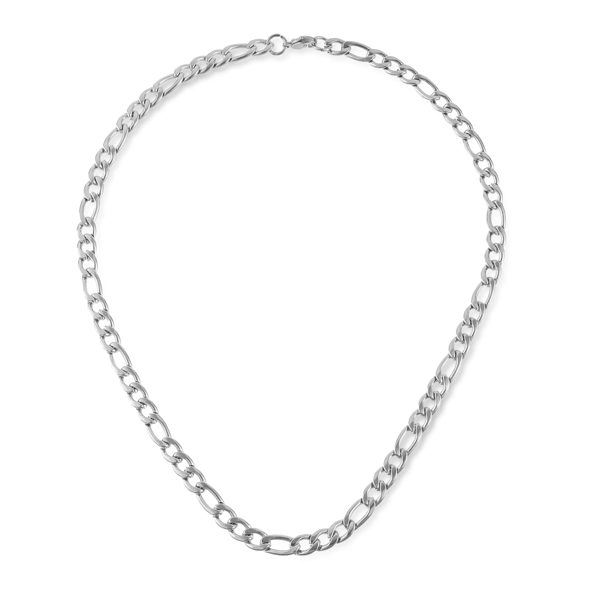 Αλυσίδα λαιμού Mar & Mar Figaro (Denver-Silver) από ανοξείδωτο ατσάλι