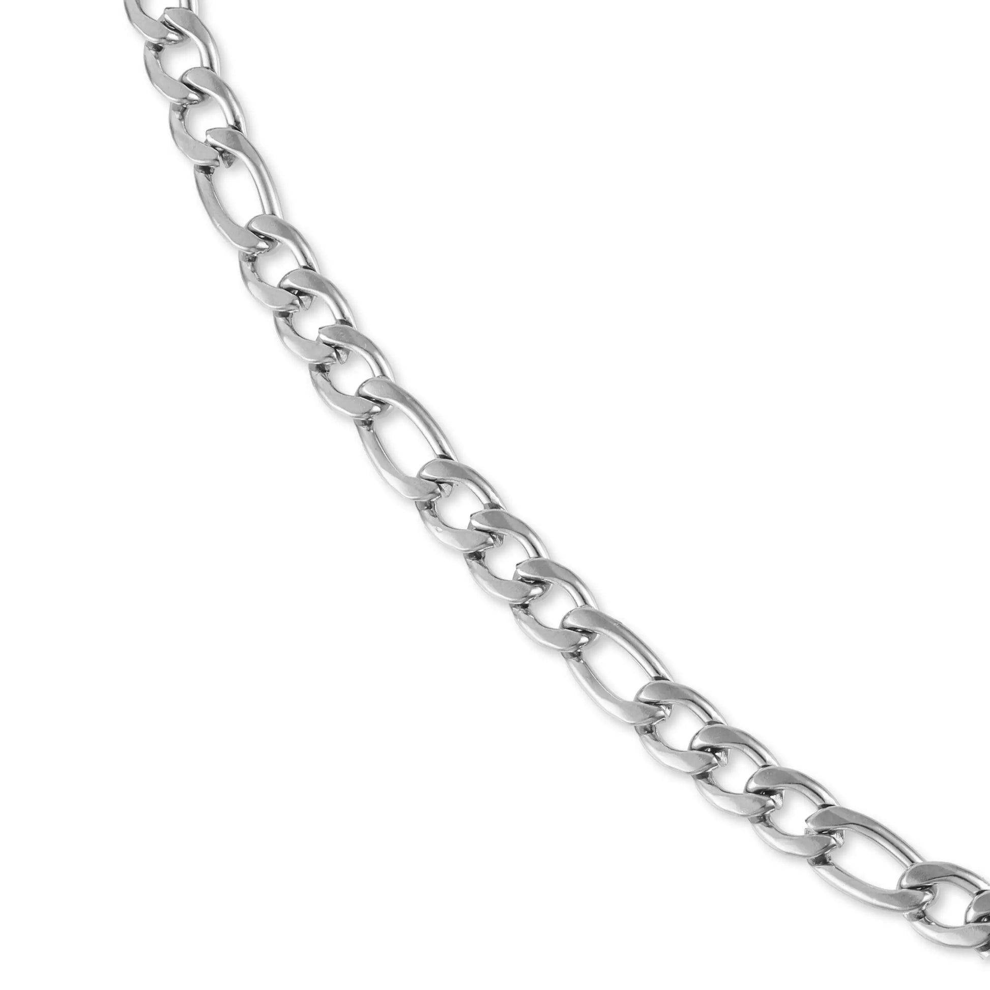 Αλυσίδα λαιμού Mar & Mar Figaro (Denver-Silver) από ανοξείδωτο ατσάλι