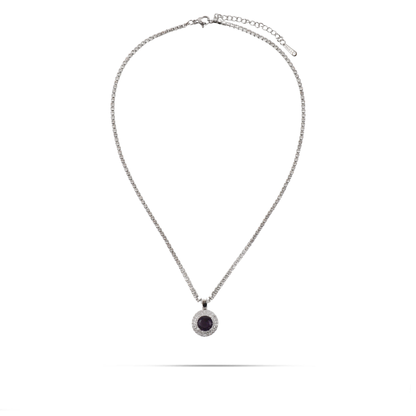 Κολιέ Tennis με πέτρες ζιργκόν Mar and Mar Sandra Tennis (Purple)