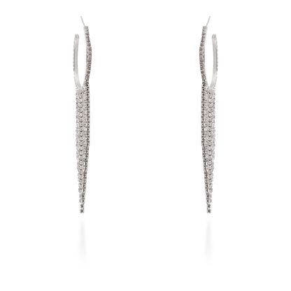 Σκουλαρίκια κρεμαστά με πέτρες ζιργκόν Mar and Mar Sunrise