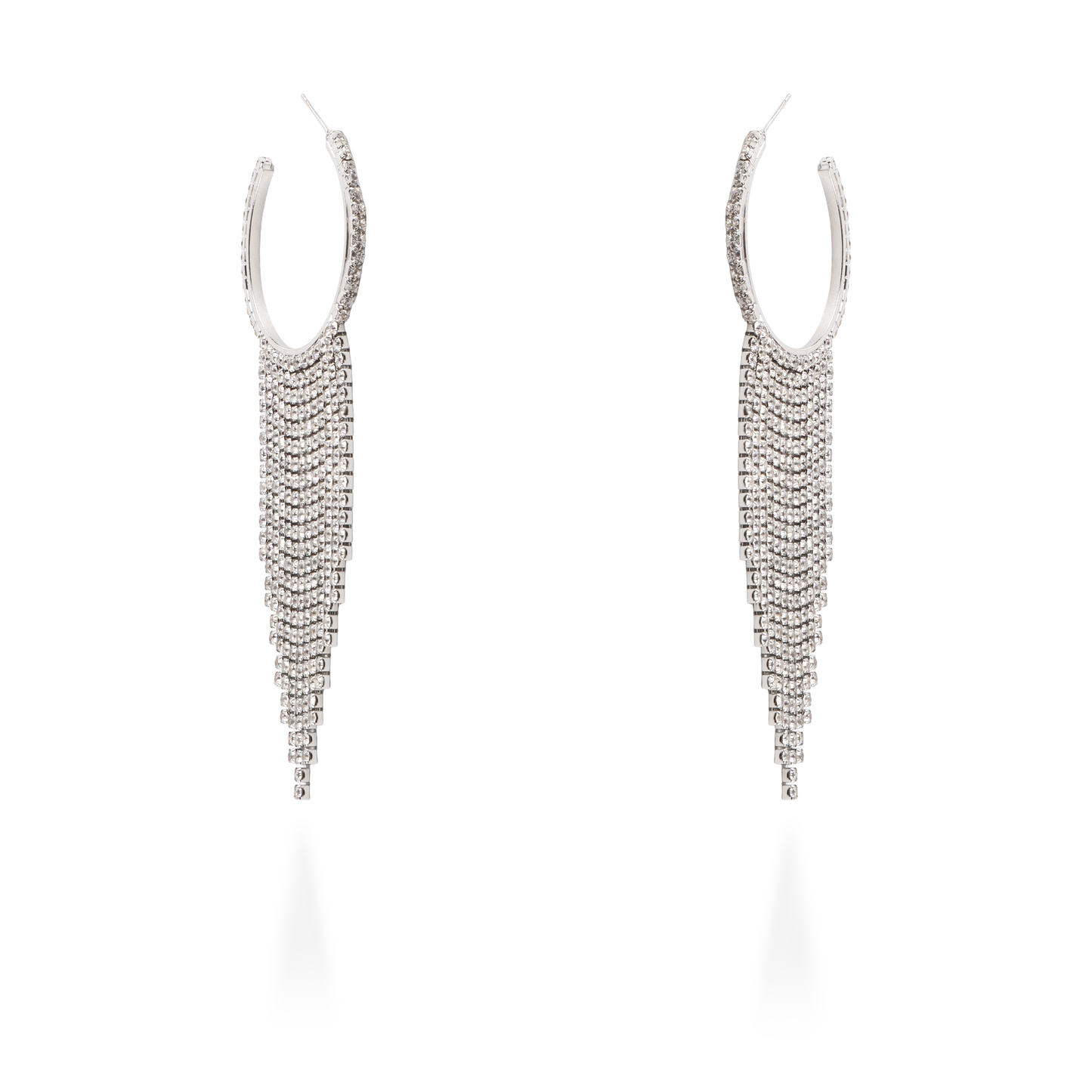 Σκουλαρίκια κρεμαστά με πέτρες ζιργκόν Mar and Mar Sunrise