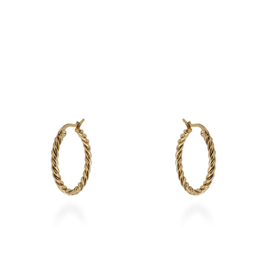 Σκουλαρίκια κρίκοι Mar and Mar Thalia (2,5 cm) από ανοξείδωτο ατσάλι