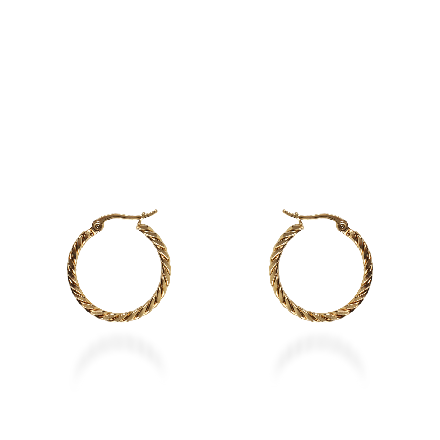 Σκουλαρίκια κρίκοι Mar and Mar Thalia (2,5 cm) από ανοξείδωτο ατσάλι