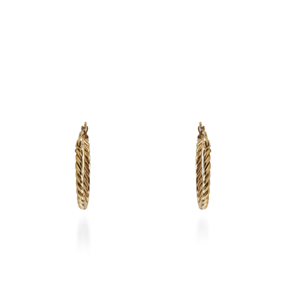 Σκουλαρίκια κρίκοι Mar and Mar Thalia (2,5 cm) από ανοξείδωτο ατσάλι